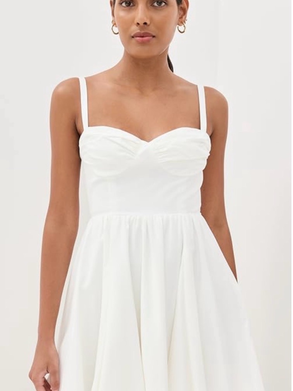 Reformation White Cherrie Dress